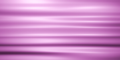 Shiny and glossy pink silk, smooth velvet or fabric surface with ripples and patterns, realistic 3D illustration as background with copy space for text
