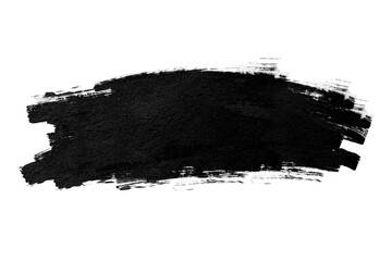 Fototapeta premium Ink splashes isolated transparency background.