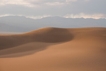 Fototapeta na wymiar mesquite flat sand dunes