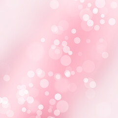 Abstract pink background with bokeh