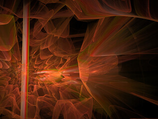 Imaginatory fractal abstract background Image