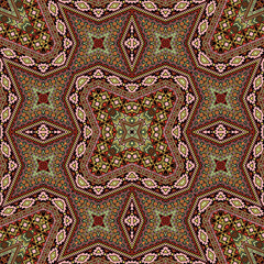 Naklejka premium American seamless ornament graphic design. Arabesque geometric texture. Tile print in ethnic style.