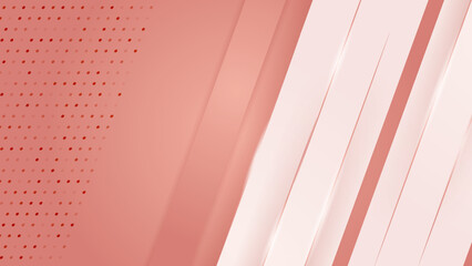 Luxurious modern pink background with shiny gold lines and blank space for promotional text