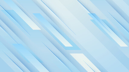 Obraz premium Abstract shape on light blue background