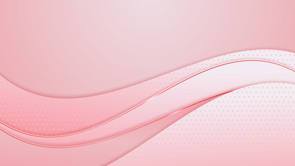 Abstract soft pink background with luxury white gradient color. Pink modern shapes background for banner template. Vector illustration abstract graphic design banner pattern presentation web template.