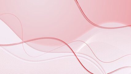 Abstract soft pink background with luxury white gradient color. Pink modern shapes background for banner template. Vector illustration abstract graphic design banner pattern presentation web template.