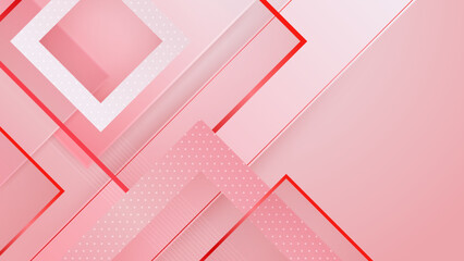 Abstract soft pink background with luxury white gradient color. Pink modern shapes background for banner template. Vector illustration abstract graphic design banner pattern presentation web template.