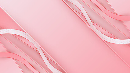 Abstract soft pink background with luxury white gradient color. Pink modern shapes background for banner template. Vector illustration abstract graphic design banner pattern presentation web template.