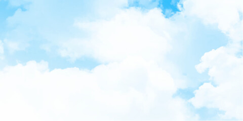 Beautiful blue sky. Blue sky white cloud white background