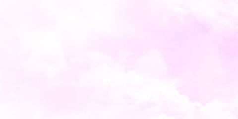 Fototapeta na wymiar Watercolor soft pink sky background