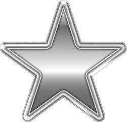 Silver figurine for keychain