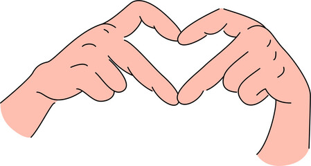 heart in hands, hands holding heart, hands in heart shape, hands showing a heart