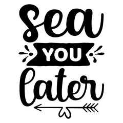 Sea you later SVG
