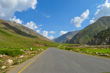Beautiful  landscape On Road to Gilgit Valley from Narran Valley