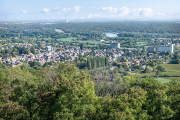 Saint Satur in province of Berry, France 
