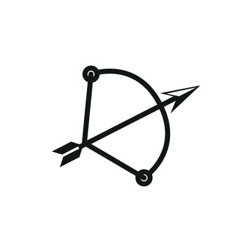 recommend clip art: bow and arrow icon archery icon, vector.
                    