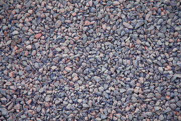 Light grey gravel (Pebble) floor texture, top view