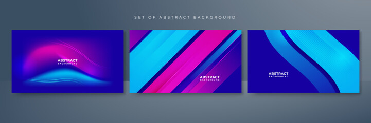 Abstract technology background with blue and pink color gradient. Hi-tech computer digital technology concept. Abstract technology communication vector illustration.