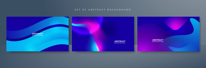 Abstract technology background with blue and pink color gradient. Hi-tech computer digital technology concept. Abstract technology communication vector illustration.