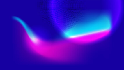 Abstract technology background with blue and pink color gradient. Hi-tech computer digital technology concept. Abstract technology communication vector illustration.