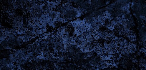 Elegant mysterious dark blue abstract stucco with abstract distressed grunge texture and dark green energy textured.