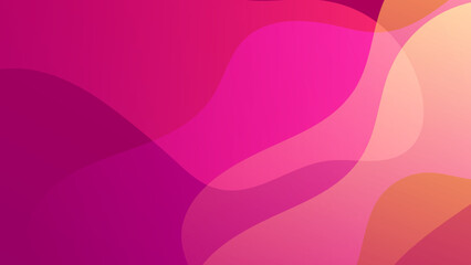 Modern trendy viva magenta 2023 background with pink magenta and orange gradient color. Vector illustration abstract graphic design banner pattern presentation background web template. - obrazy, fototapety, plakaty