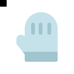 gloves icon vector