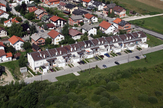 Residential complex in the town of Samobor, Croatia