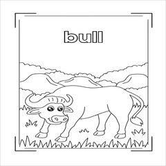 coloring page of a dog