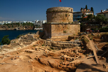 castle in the city Antalya,