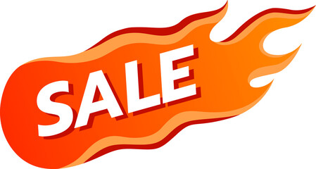 Hot sale price labels template designs with flame.