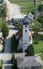 Church of the Holy Cross in Krizevci, Croatia