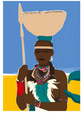 La femme masai 