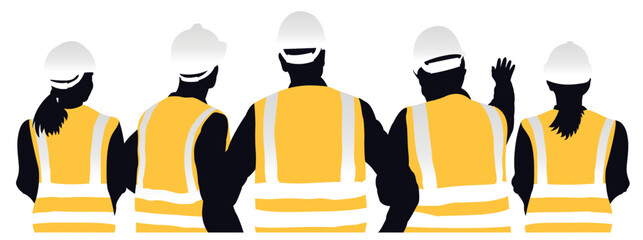Five Construction Workers