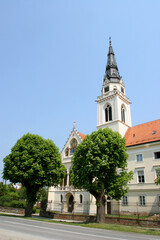 Greek Catholic Cathedral of the Holy Trinity in Krizevci, Croatia