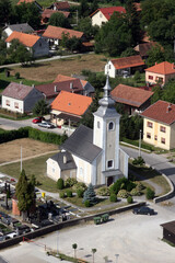 Parish Church of St. Martin in Hrnetic, Karlovac, Croatia