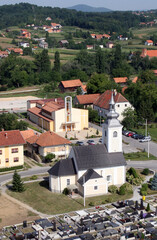 Parish Church of St. Martin in Hrnetic, Karlovac, Croatia