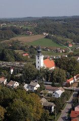 Fototapeta premium Parish Church of Our Lady of Snows in Kutina, Croatia