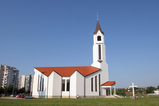 Parish Church of the Sacred Heart of Jesus in Karlovac, Croatia