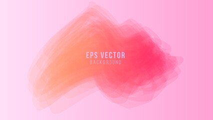 Pink Watercolor Abstract Background EPS 10 Vector For Illustration, Poster, Flyer, Social Media Template, Website