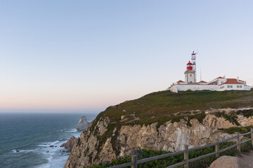 Fototapeta na wymiar Faro di Cabo de Roca, Portogallo