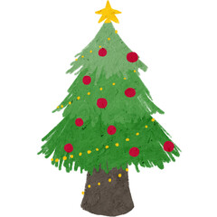 decorated christmas tree