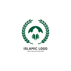 Islamic Logo design vector template.