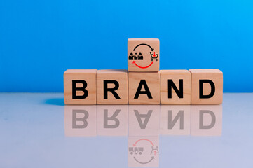add repeat buying symbol as build brand loyalty concept