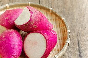 保平かぶ　長野県・松本市奈川