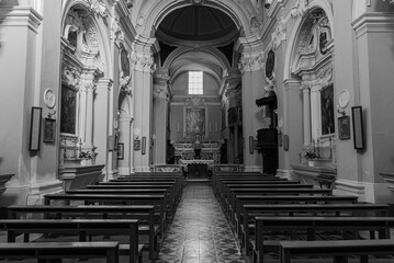 Isernia. Molise. The Church of S. Francesco