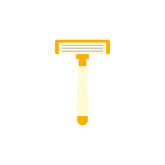 Razor shaver icon in color, isolated on white background 