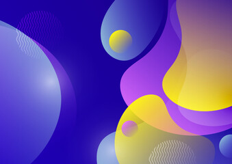 Abstract colorful geometric vector gradient background