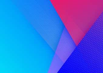 Abstract colorful geometric vector gradient background
