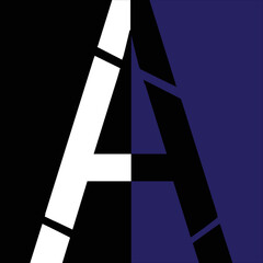 Abstract urban thin line font alphabet. Minimal modern fonts and numbers. Typography typeface uppercase lowercase and number. vector illustration